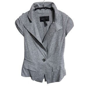 BCBGMaxAzria Heather Gray Blouse